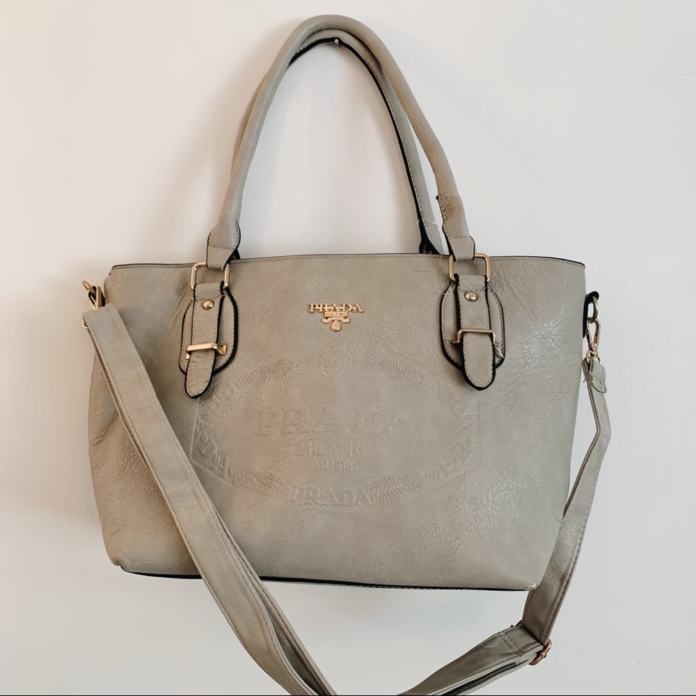 Grey Milano Purse